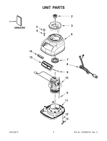 Parts for KitchenAid KSB1575CU0 / Blender ...