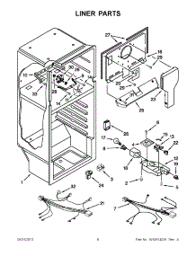 W8TXNWFBB00 / Whirlpool Refrigerator Parts & Free Repair Help ...