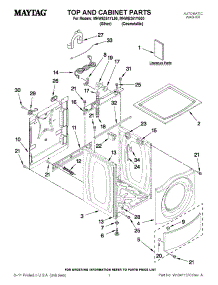 MHWE251YG00 / Maytag Washer Parts & Free Repair Help - AppliancePartsPros