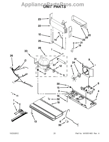 Parts for Maytag MFI2269VEB8: Unit Parts - AppliancePartsPros.com