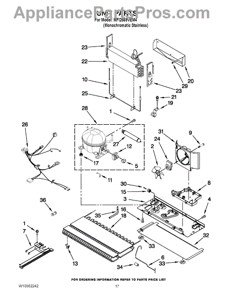 Parts for Maytag MFI2569VEM4: Unit Parts - AppliancePartsPros.com