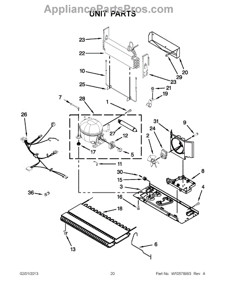 Parts for Maytag MFX2570AEM4: Unit Parts - AppliancePartsPros.com