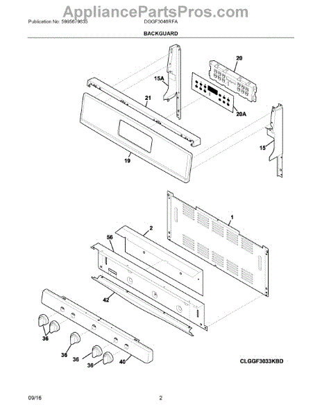 Frigidaire 5304502763 Knob (AP5984069) - AppliancePartsPros.com