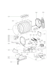 Parts for LG DLE1101W / Dryer - AppliancePartsPros.com