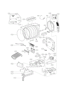 Parts for LG DLEX9000W / Dryer - AppliancePartsPros.com