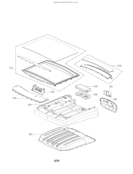 Parts for LG DLEY1701WE: Control Panel Parts - AppliancePartsPros.com