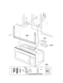 LMV1683SB / LG Microwave Parts & Free Repair Help - AppliancePartsPros