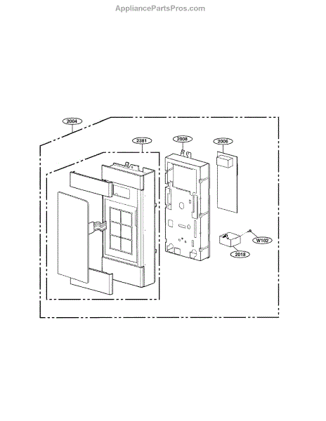 Parts for LG LMV1683ST / 00: Controller Parts - AppliancePartsPros.com