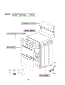 LDE4415ST / LG Range Parts & Free Repair Help - AppliancePartsPros