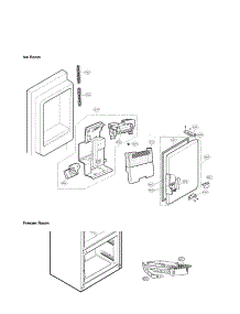 LFX25973ST LG Refrigerator Parts & Free Repair Help - AppliancePartsPros