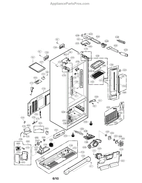 Parts for LG LFX25976ST / 00: Case Parts - AppliancePartsPros.com