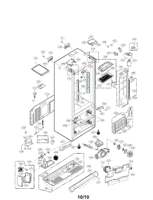 Parts for LG LMX25964ST / 00 Refrigerator ...