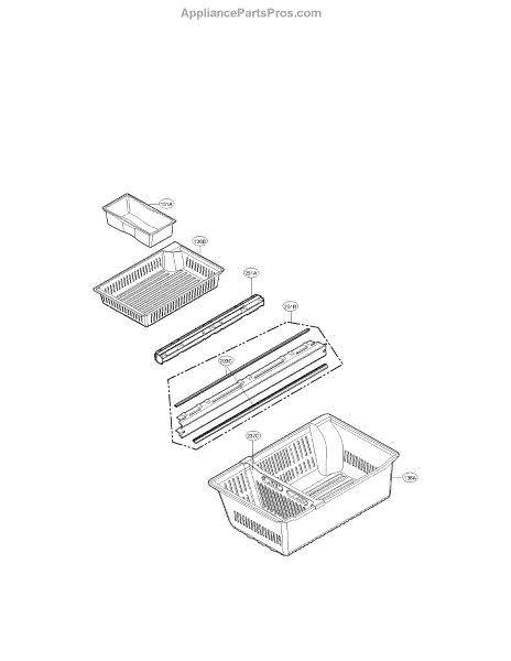 Parts for LG LMX28988ST: Freezer Parts - AppliancePartsPros.com