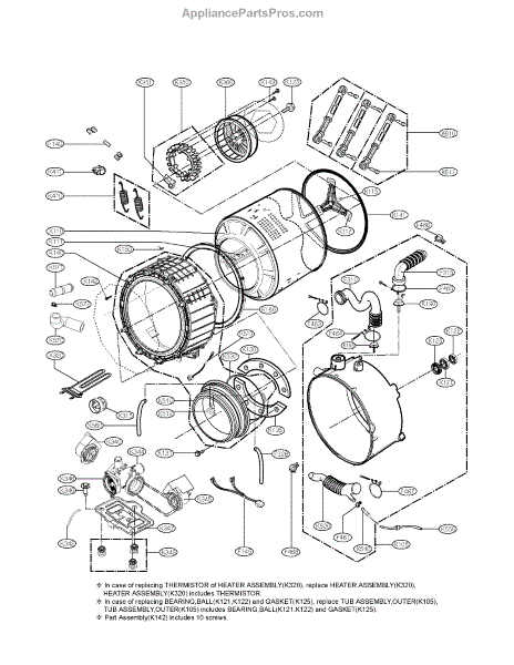 LG MHW61841102 Spider (AP5230076) - AppliancePartsPros.com