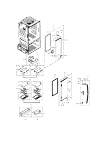 RF23HTEDBSR/AA / 0001 Samsung Refrigerator Parts & Free Repair Help ...