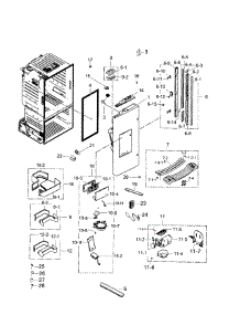 RF263TEAESG/AA / 0000 Samsung Refrigerator Parts & Free Repair Help ...