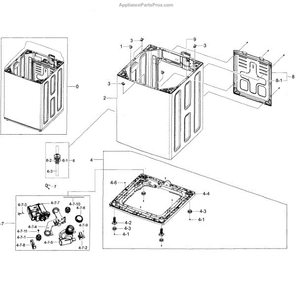 Samsung Dc62-00328a Check Valve - Appliancepartspros.com