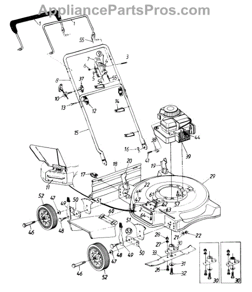 Mtd 734-1781 Wheel Assembly 8 Inch (AP6073471) - AppliancePartsPros.com