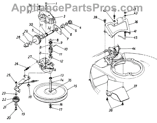 Parts for Mtd 127-182-000 / 1987: Parts Parts - AppliancePartsPros.com