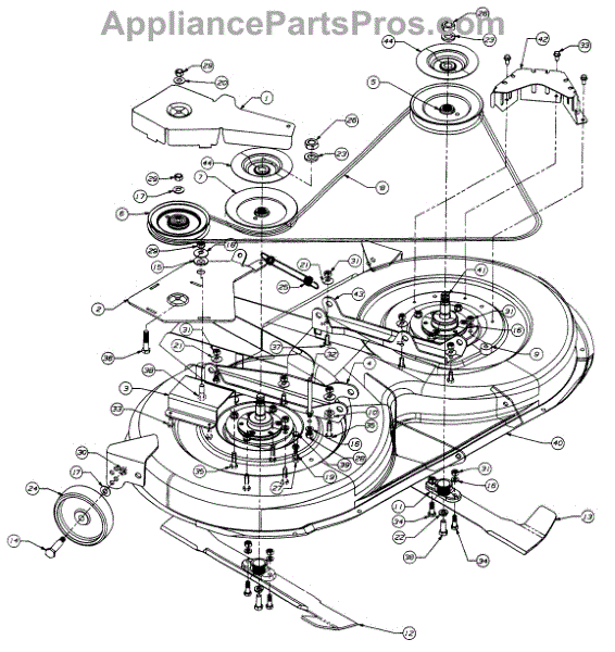 Mtd 750-0258 Spacer (AP6065743) - AppliancePartsPros.com