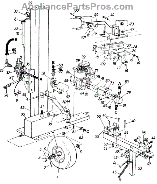 Mtd 781-0162 Jack Stand (AP6146819) - AppliancePartsPros.com