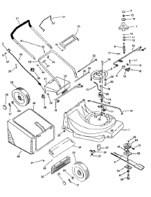 110-127R019 / 820-602 Agway Push Walk-Behind Mower Parts & Free Repair ...