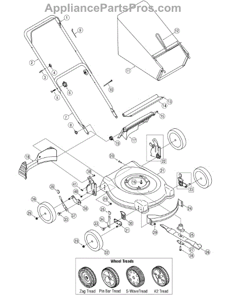 Parts for Bolens 11A-414A065 / 2007: General Assembly Parts ...