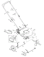 11A B0BL765 2015 Bolens Push Walk Behind Mower Parts Free