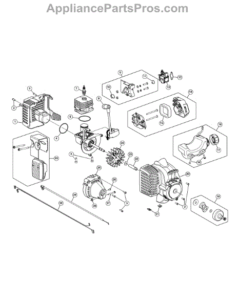 Mtd 753-06190 Carburetor (AP6070244) - AppliancePartsPros.com