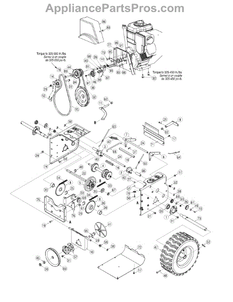 Parts for Columbia 31AH9J77597 / 2008: Drive Assembly Parts ...