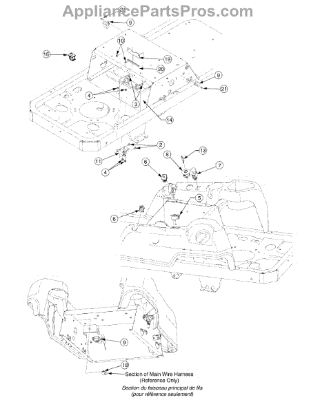 Mtd 925-04847C Harness (AP6134272) - AppliancePartsPros.com