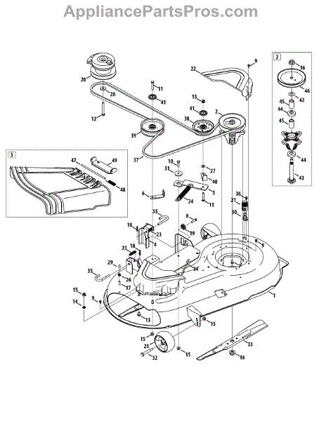 Mtd 747-06082 Pin-Deck Release . (AP6116028) - AppliancePartsPros.com