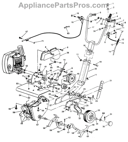 Parts for Craftsman 210-020-099: PARTS01 Parts - AppliancePartsPros.com