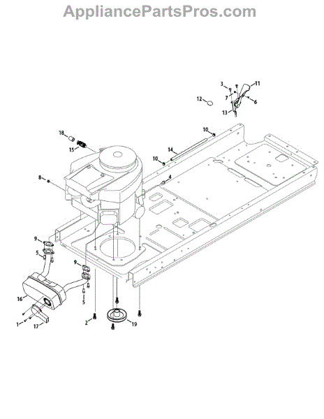 Parts for Craftsman 247.204150 / 2014: Engine Accessories Parts ...