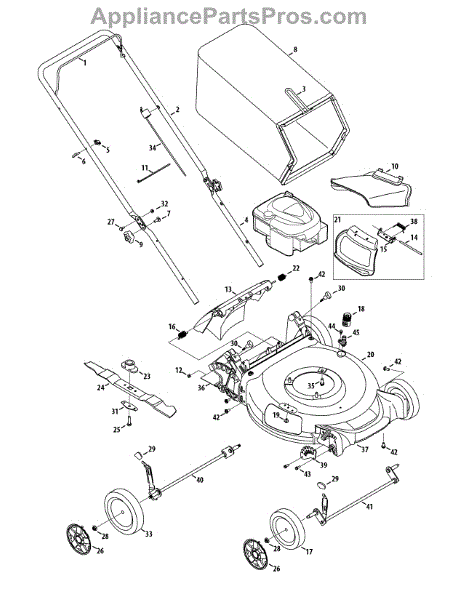 Parts for Craftsman 247.370310 / 2014: General Assembly Parts ...