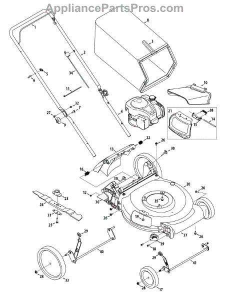 Parts for Craftsman 247.37430.1 / 2015: General Assembly Parts ...