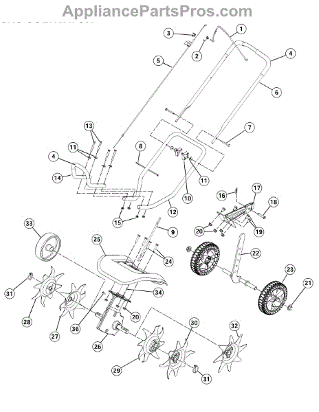 Parts for Craftsman 316.292710: General Assembly Parts ...