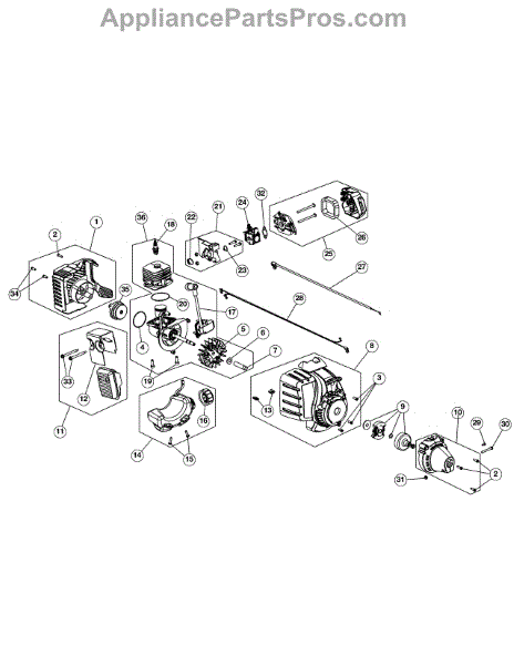 Mtd 753-06173 Electric Start Cvr (AP6086341) - AppliancePartsPros.com