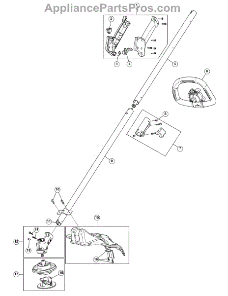 Parts for Craftsman 316.711201: General Assembly Parts ...