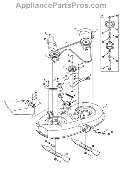 Mtd 732-04280B Spring:ext (AP6145904) - AppliancePartsPros.com