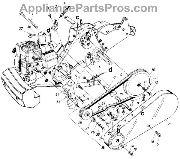 Parts for J.c. Penney 850-0035: Parts Parts - AppliancePartsPros.com