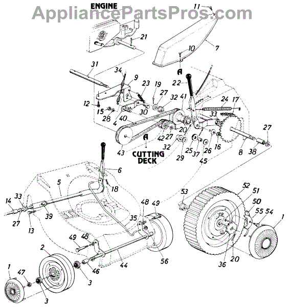 Parts for Lawn Groom 376: Parts Parts - AppliancePartsPros.com