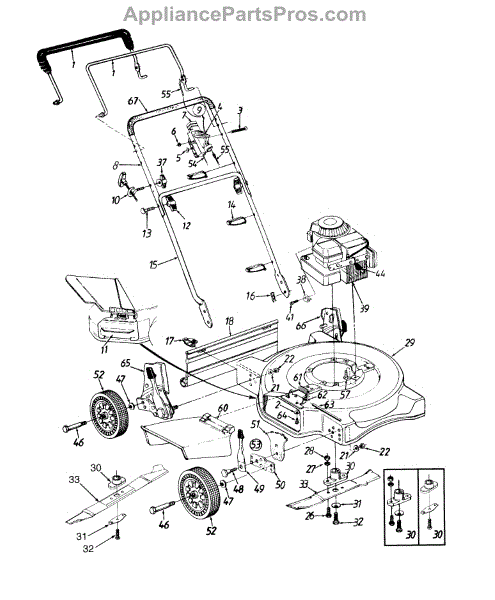 Parts for Mastercraft 11A-070A054 / 1997: General Assembly Parts ...