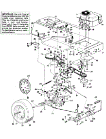 TMO-33939A Montgomery Ward Lawn Tractor Parts & Free Repair Help ...