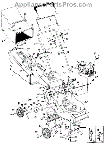 Parts for Montgomery Ward TMO-37262A: Parts Parts - AppliancePartsPros.com