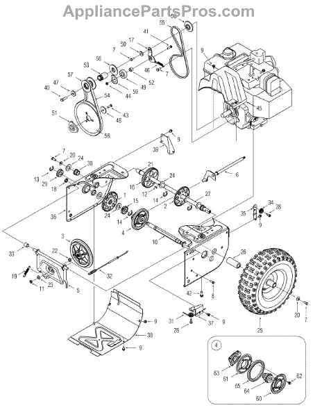 Mtd 753-05173A Drive Kit (AP6136168) - AppliancePartsPros.com