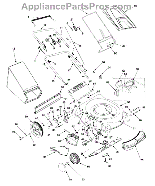 Mtd 734-1864 Wheel Assembly (AP6088050) - AppliancePartsPros.com