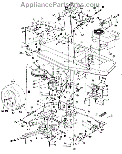 Parts for Task Force 131A451F062: Parts Parts - AppliancePartsPros.com