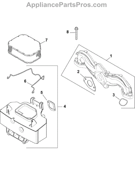 Mtd KH-32-094-04-S Base-Air-Cleaner (AP6110826) - AppliancePartsPros.com