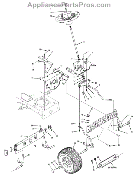 Parts for White Outdoor 13AP60TP090 / 2008: Steering & Front Axle ...